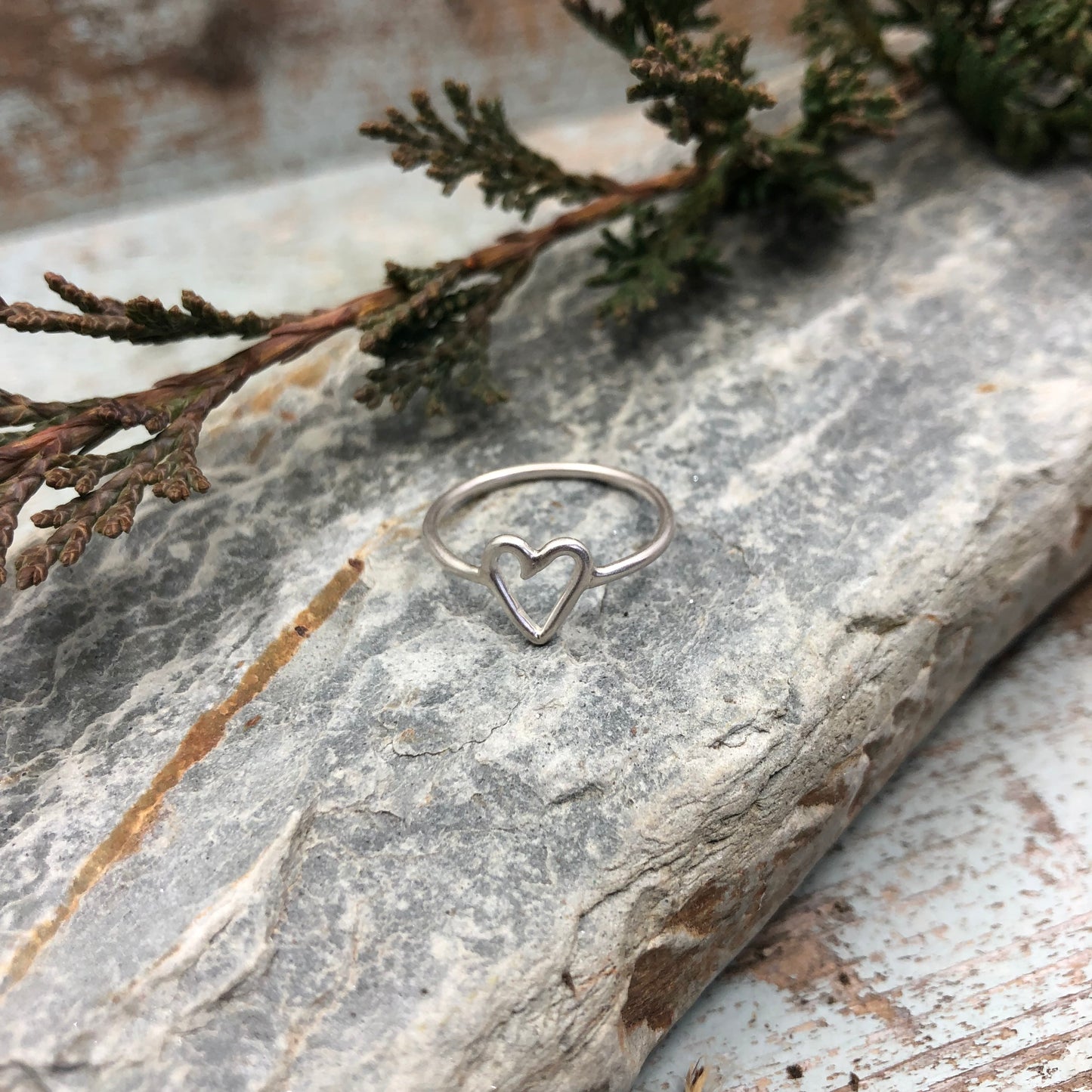 The "Eternal Embrace" Ring, sterling silver