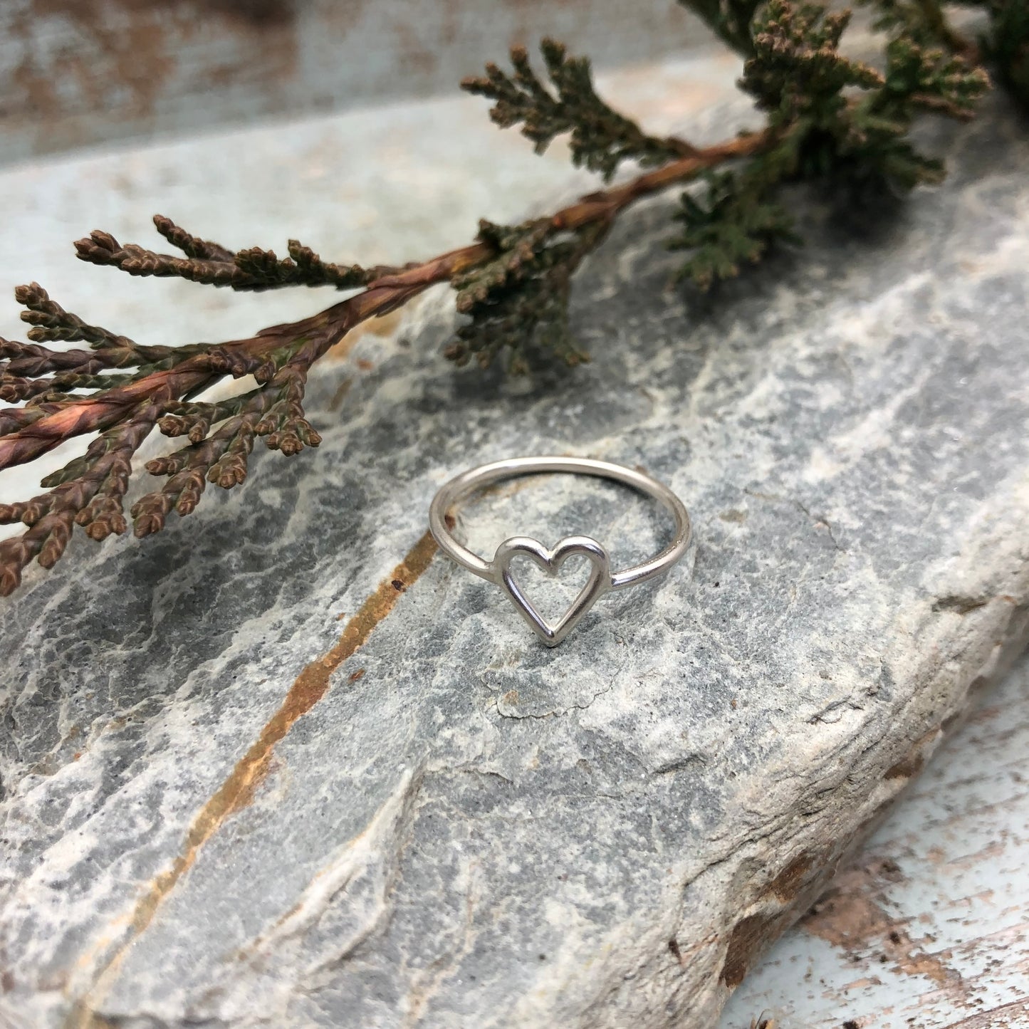 The "Eternal Embrace" Ring, sterling silver