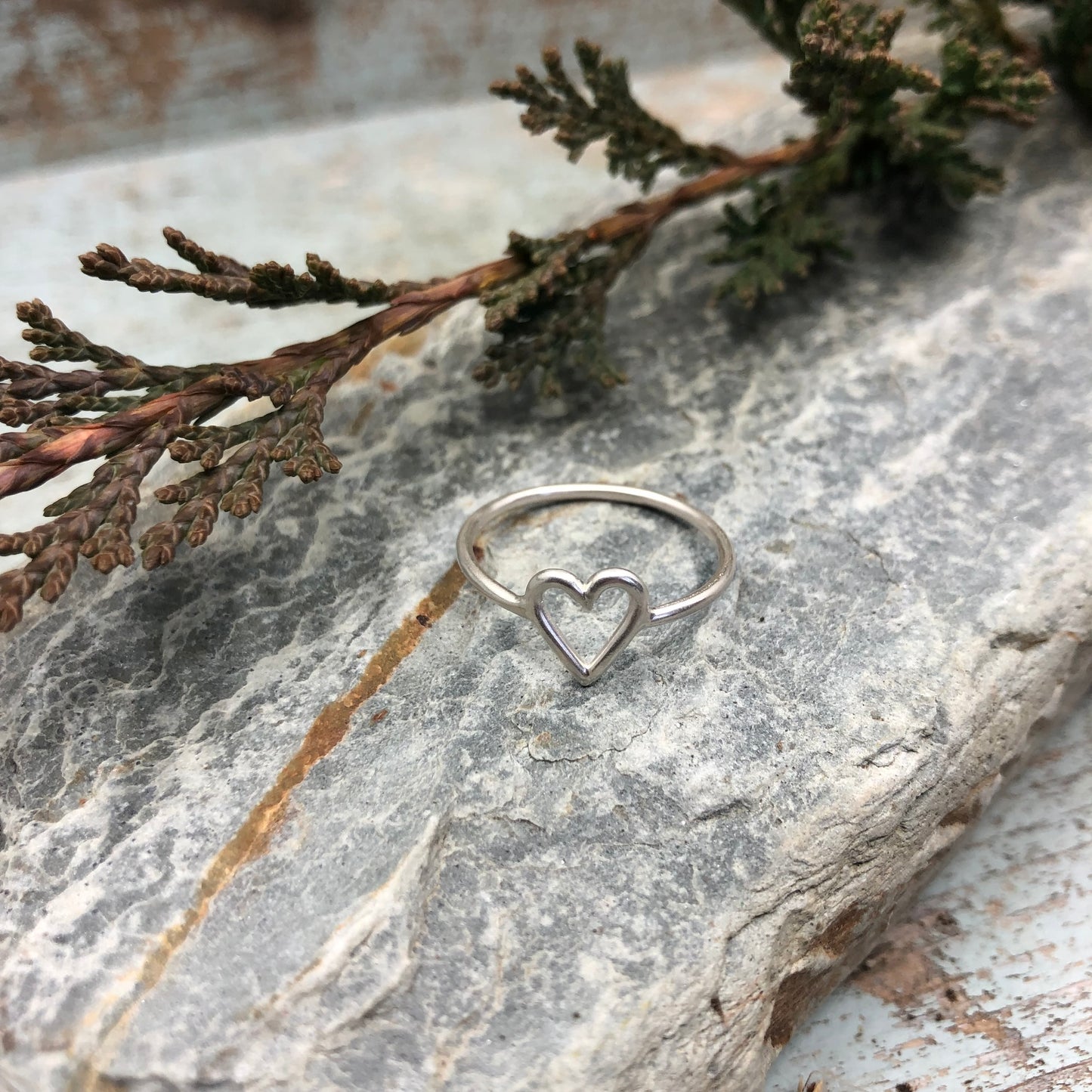 The "Eternal Embrace" Ring, sterling silver