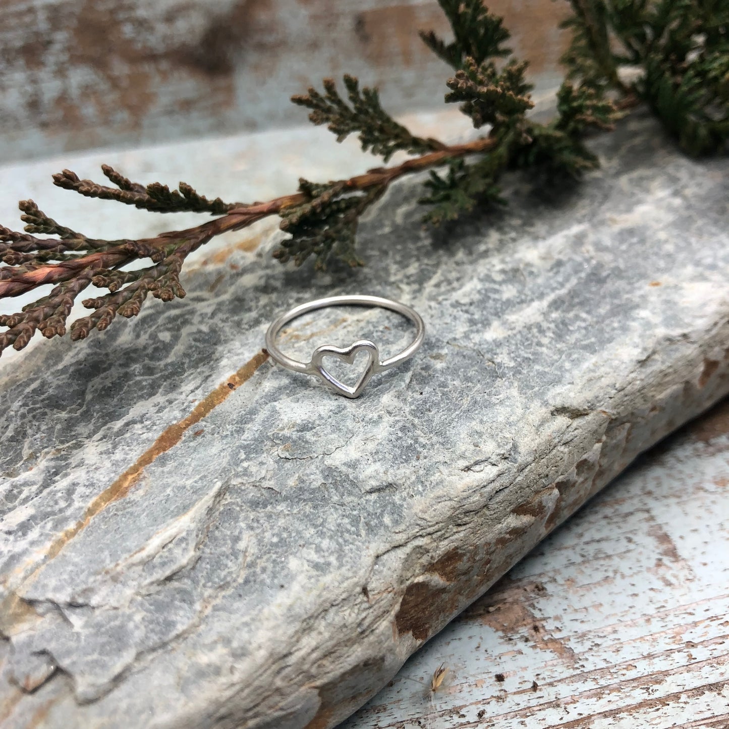 The "Eternal Embrace" Ring, sterling silver
