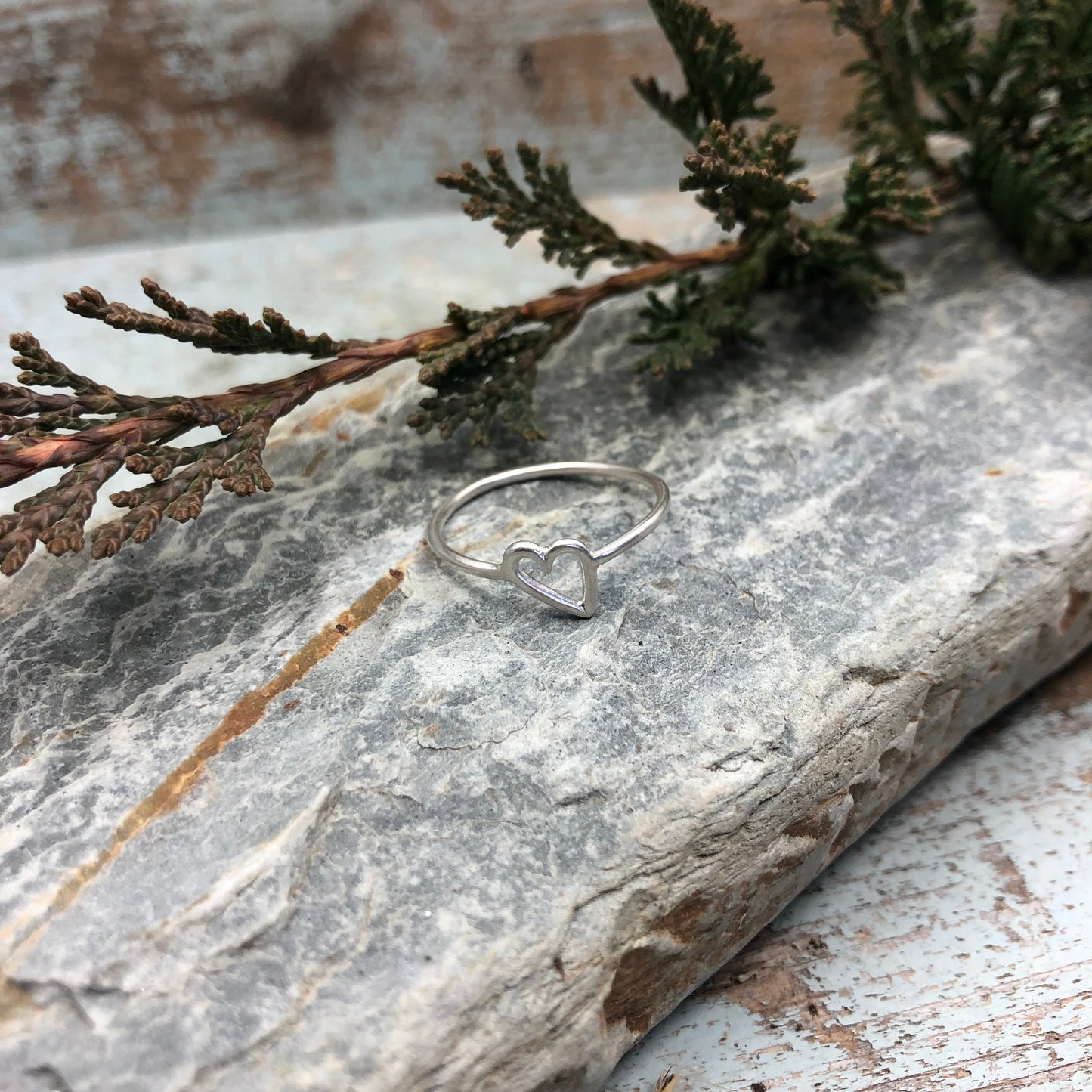 The "Eternal Embrace" Ring, sterling silver