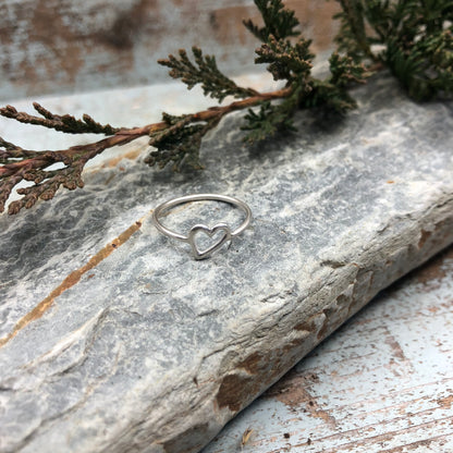 The "Eternal Embrace" Ring, sterling silver